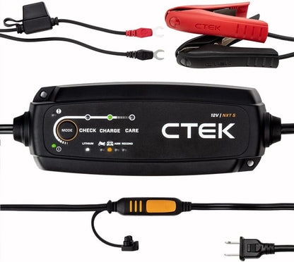 CTEK - 40-206 MXS 5.0 Fully Automatic 4.3 amp Battery Charger and Maintainer 12V