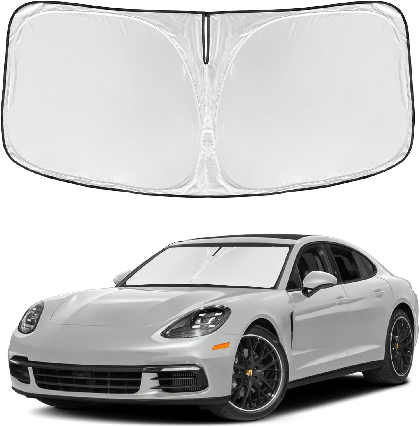 for Toyota Tacoma 2016-2023 2024 2025 2026 Sun Shade Sunshade Windshield Cover - 4 Layers Front Window Shade Custom Fit Tacoma 2Dr 4Dr Pickup Sun Visor 240T Shade Blocks UV Rays Car Accessories - Colors F