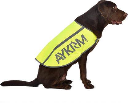 Pink Reflective Dog Vest for Large Breeds,High Visibility Dog Safety Vest Harness with Removable Bell Keep Safe from Hunting, Training & Cars Accidents