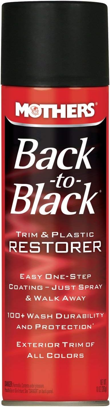 Mothers Back-to-Black Liquid Trim & Plastic Restorer 10 oz.