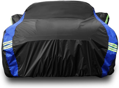 Avecrew Car Cover Waterproof All Weather for Automobiles, Outdoor Heavy Duty Full Exterior Covers for Sedan(194"-208")