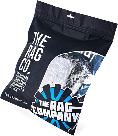 The Rag Company – The Cyclone Ultra Wheel Mitt – Perfect for Wheels, Grills, and Tight Areas; Proprietary Microfiber Blend; Easily Releases Contaminates Upon Rinsing, 6in x 7in, Black/Grey (2-Pack)