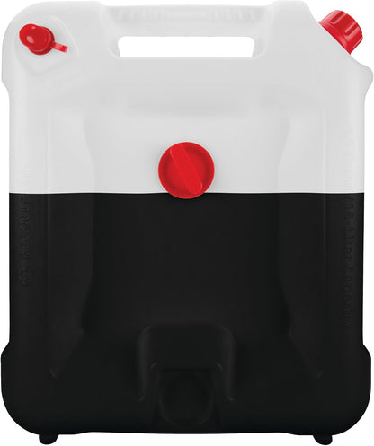 Performance Tool W4080 16-Qt. Clear View Oil Drain Container - Carrying Handle, Automotive Catch Pan, Fluid Transport Jug, Oil Change, Radiator Flush, Automotive Repair - White