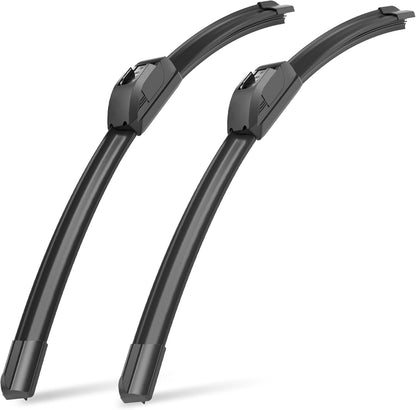 Raidbee® 26"+26" Windshield Wiper Blades Replacement for Ford Fusion 2013 2014 2015 2016 2017 2018 2019 2020 Genuine OEM Quality 2 Pack - Colors B