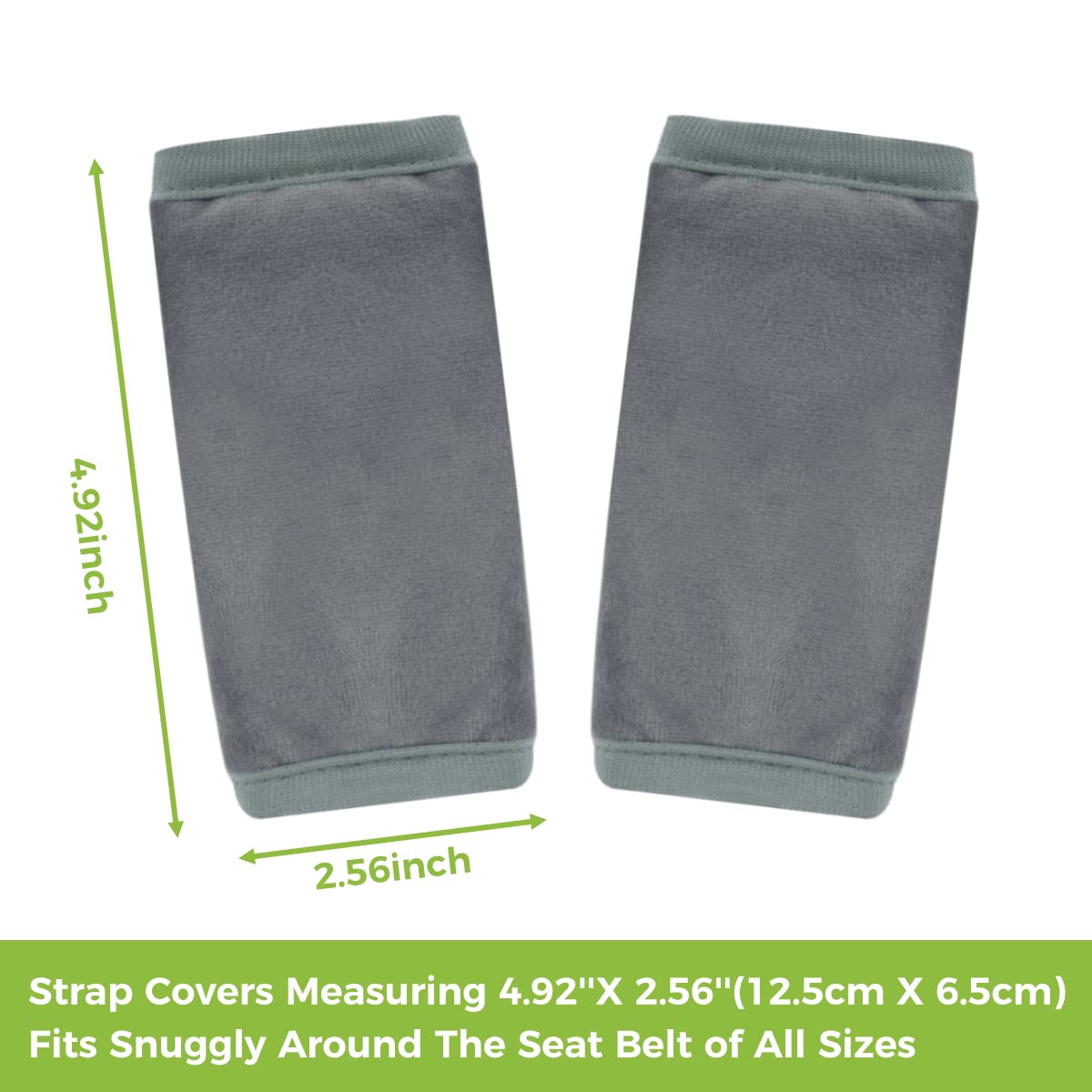 COOLBEBE Car Seat Straps Shoulder Pads for Baby Kids, Super Soft Seat Belt Covers for All Car Seats/Pushchair/Stroller/High Chair