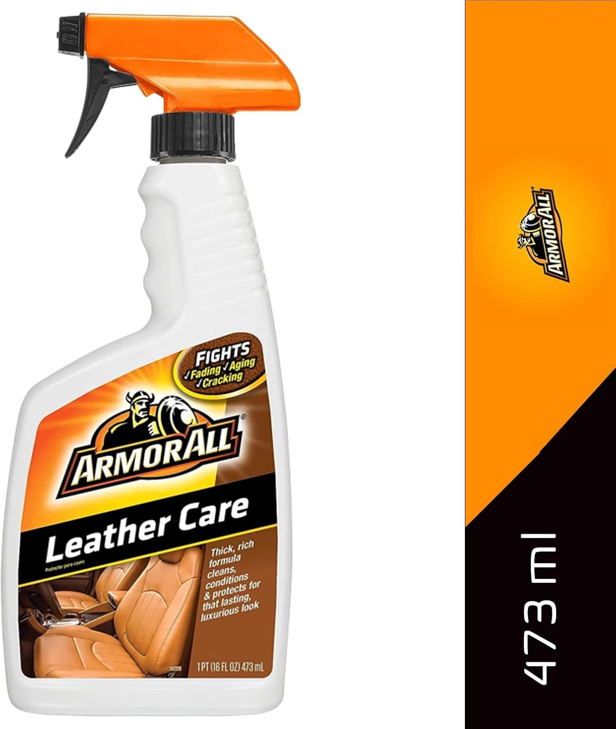 Armor All Car Leather Conditioner Gel, Interior Cleaner for Cars, Trucks and Motorcycles, 18 Fl Oz