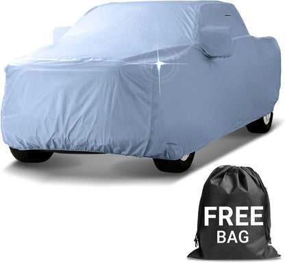 iCarCover 15-Layer Car Cover Waterproof All Weather | Premium Quality Car Covers for Automobiles, UV Protection, El Camino, Impala, Bel Air, Monte Carlo, Galaxie, Charger, Size C21 (See Size Chart) - Colors C