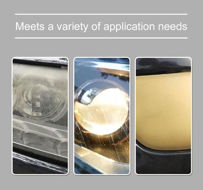 Professional Car Headlight Restoration Kit, Cleaning and Polishing Spray, Multifunctional Headlight Oxidation Remover, for Vehicle Maintenance