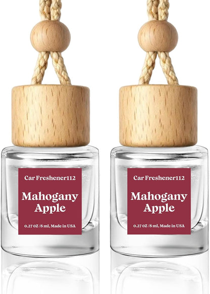 HoogaLife Car Air Freshener Diffuser 2 Pack Hanging Air Freshener Diffuser - Vanilla Cream Fragrance Oil Air D iffuser for Car, 45+ days Long Lasting Fragrance Made in USA C ar Air Fresheners (V54)