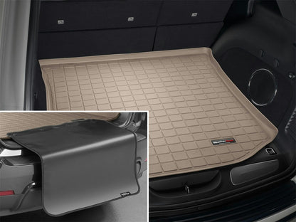 WeatherTech Cargo Trunk Liner with Bumper Protector for Jeep Grand Cherokee, Grand Cherokee, Behind 2nd Row w/Bumper Protector (40469SK), Black