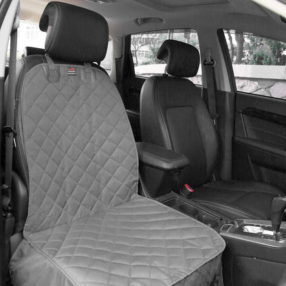 HONEST OUTFITTERS Dog Car Seat Cover, Pet Front Cover for Cars, Trucks, and Suv's - Waterproof & Nonslip Dog Seat Cover,(Front Seat)