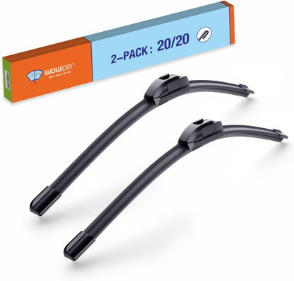 Wiper Blades 26" + 16" Automotive Replacement Windshield Wiper Blades for My Car Premium All-Seasons OE Quality Wipers for Front Windshield(Set of 2)