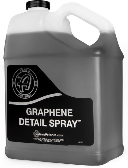 Adam's Polishes Graphene Detail Spray (16 Fl Oz) - Extend Protection of Waxes, Sealants, & Coatings | Waterless Detailer For Car Detailing | Clay Bar, Drying Aid, Add Ceramic Graphene Protection