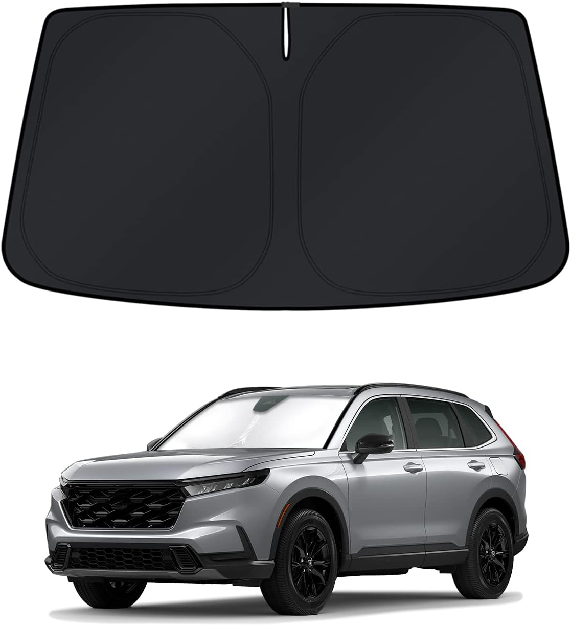 KUST Windshield Sun Shade for Toyota RAV4 2019-2022 2023 2024 2025 2026 Window Accessories Shade Sun Visor Cover Foldable Block UV Rays - Colors A