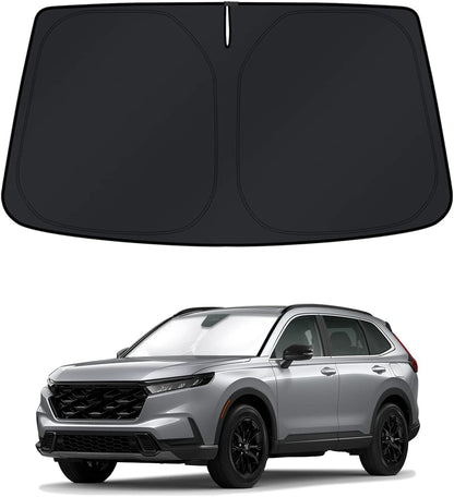 KUST Windshield Sun Shade for Toyota RAV4 2019-2022 2023 2024 2025 2026 Window Accessories Shade Sun Visor Cover Foldable Block UV Rays - Colors A