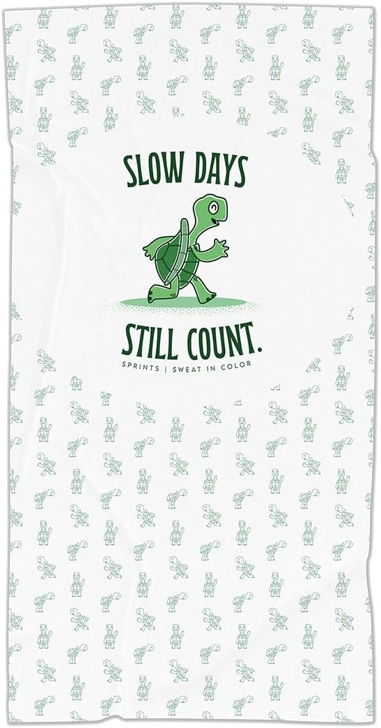 Sprints Athletic Running Towel, Full-Sized, Car Seat Cover - Performance Microfiber (Garden of Races Past)