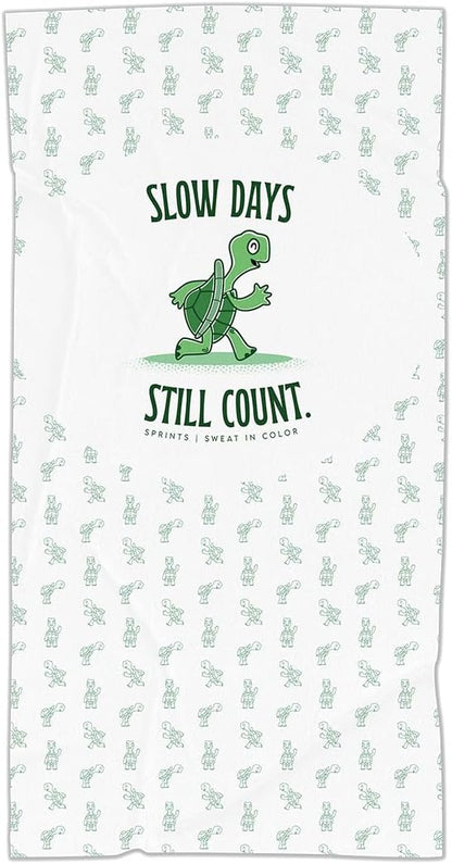 Sprints Athletic Running Towel, Full-Sized, Car Seat Cover - Performance Microfiber (Garden of Races Past)