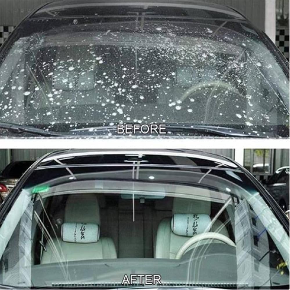 Solid Wiper Cleaner, Concentrated Washer Fluid, Car Windshield Wiper Washer Fluid, Solid Wiper Effervescent Tablet Concentrated (5 Boxes)