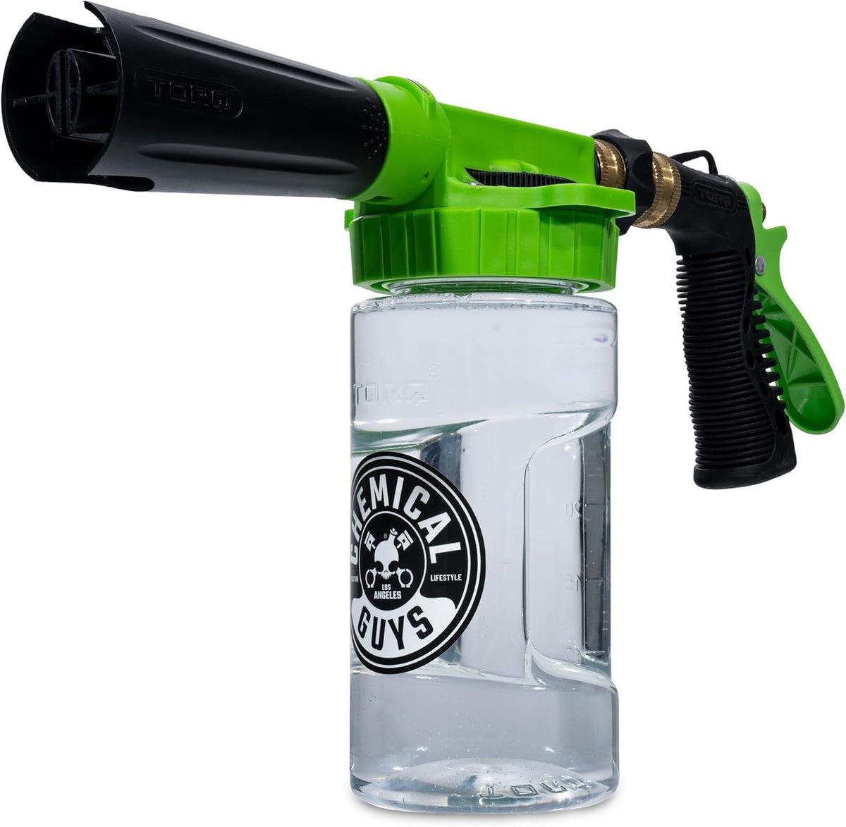 Chemical Guys Foam Blaster 6 Car Wash Gun, Chemical Guys Foam Gun, and Chenille Scratch-Free Microfiber Wash Mitt - Connects to Any Garden Hose for Thick Suds - Safe for Cars, Trucks, SUVs - 2 Items