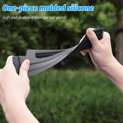 Car Window Squeegee, Soft Silicone Blade for Cleaning Water, Professional One-Piece Auto Glass Water Wiper, 11.8 Inches Water Scraper Cleaner for Shower Doors Mirror, Home Drying Use
