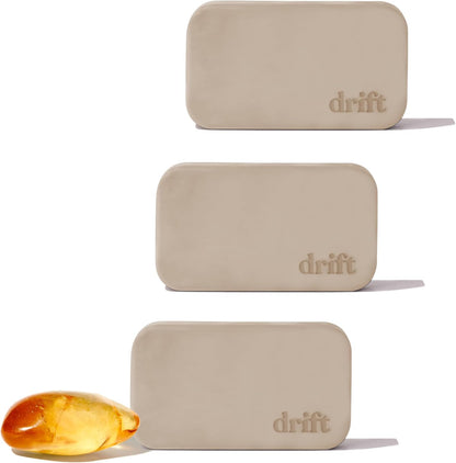 Drift Car Air Freshener - Stone Air Freshener Car Odor Eliminator - Long Lasting Scent - Auto Accessories - Metal Clip - Essential Oils - Clean Ingredients - Open Air Scent Starter Kit
