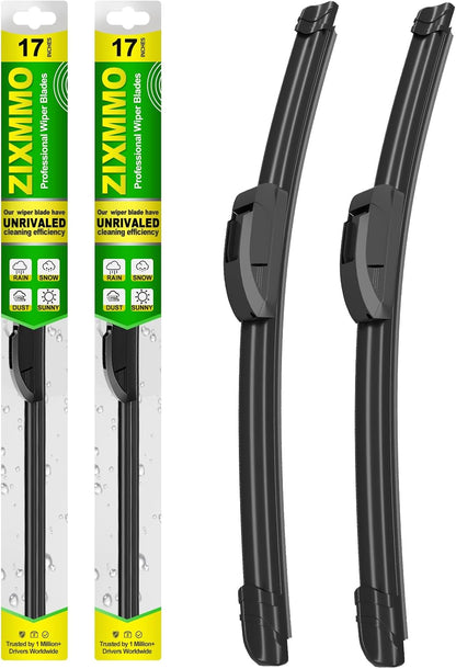 QUALITY 26in + 18in Premium All-Season Windshield Wiper Blades for Original Equipment Replacement(Set of 2) - Colors A