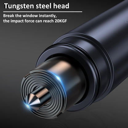 smosun Safehammer - Safe Hammer Glass Breaker Under Water, Car Hammer Seatbelt Cutter Window Breaker Emergency Escape Tool,Safehammer Glass Breaker for New Cars (3PCS Red & Black & Silver)