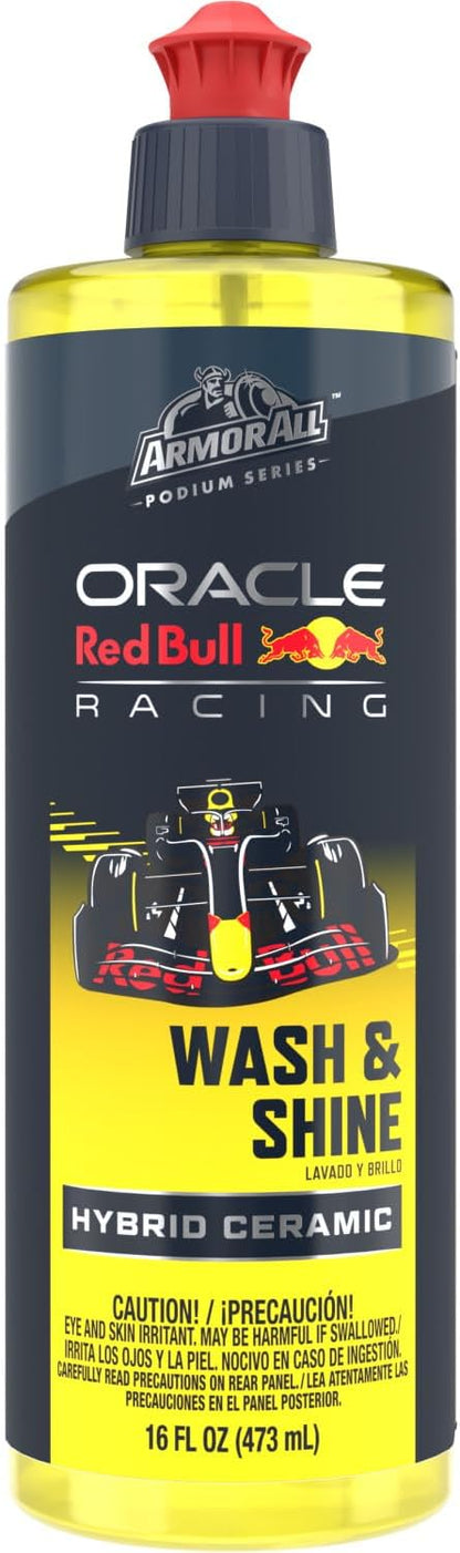 Armor All Podium Series High Shine Hybrid Ceramic Car Spray Wax, Safe on All Car Paint Finishes, Developed With Oracle Red Bull Racing, 16 fl oz