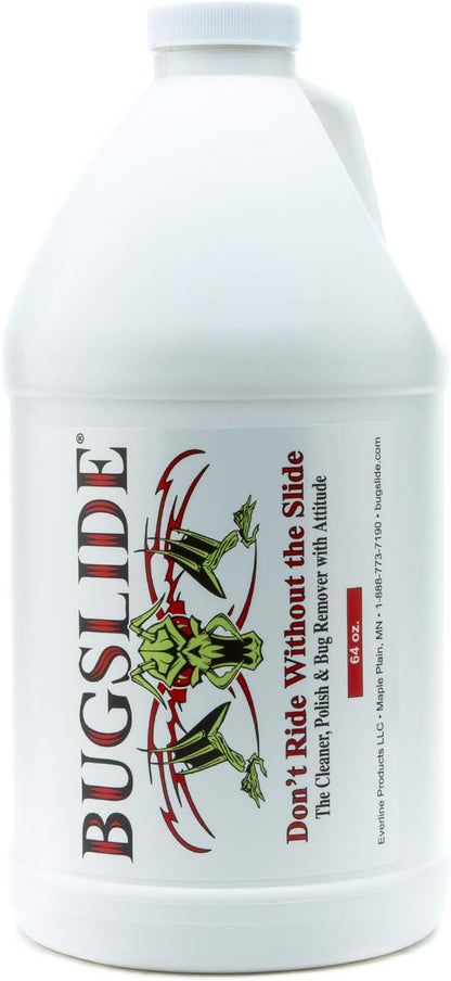 BugSlide Bug Remover – All Purpose Car Cleaner & Detailer Spray, For Vehicle Interior & Exterior Use, Shines, Degreases, Polishes, Wipes Away Bugs on Plastic, Metal,Glass, Windows, Mirrors, 32 oz