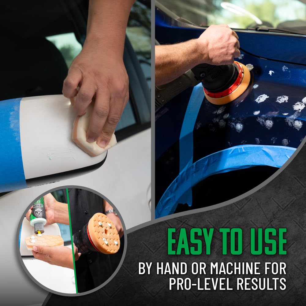 Chemical Guys Insynchro Scratch & Swirl Remover - One Step Compound & Polish for Paint Correction - Removes Fine Scratches, Swirls & Oxidation from Cars, Trucks, SUVs, Motorcycles & More, 16 oz