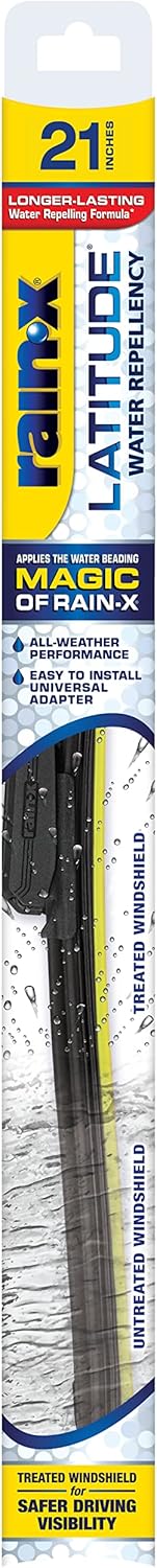 Rain-X 810363 Repellency Water Repellent Wiper Blades, 22" Windshield Wipers (Pack of 2), All Weather Streak-Free for Enhanced Visibility w/Water Repellency Formula [Amazon Exclusive] - Colors A