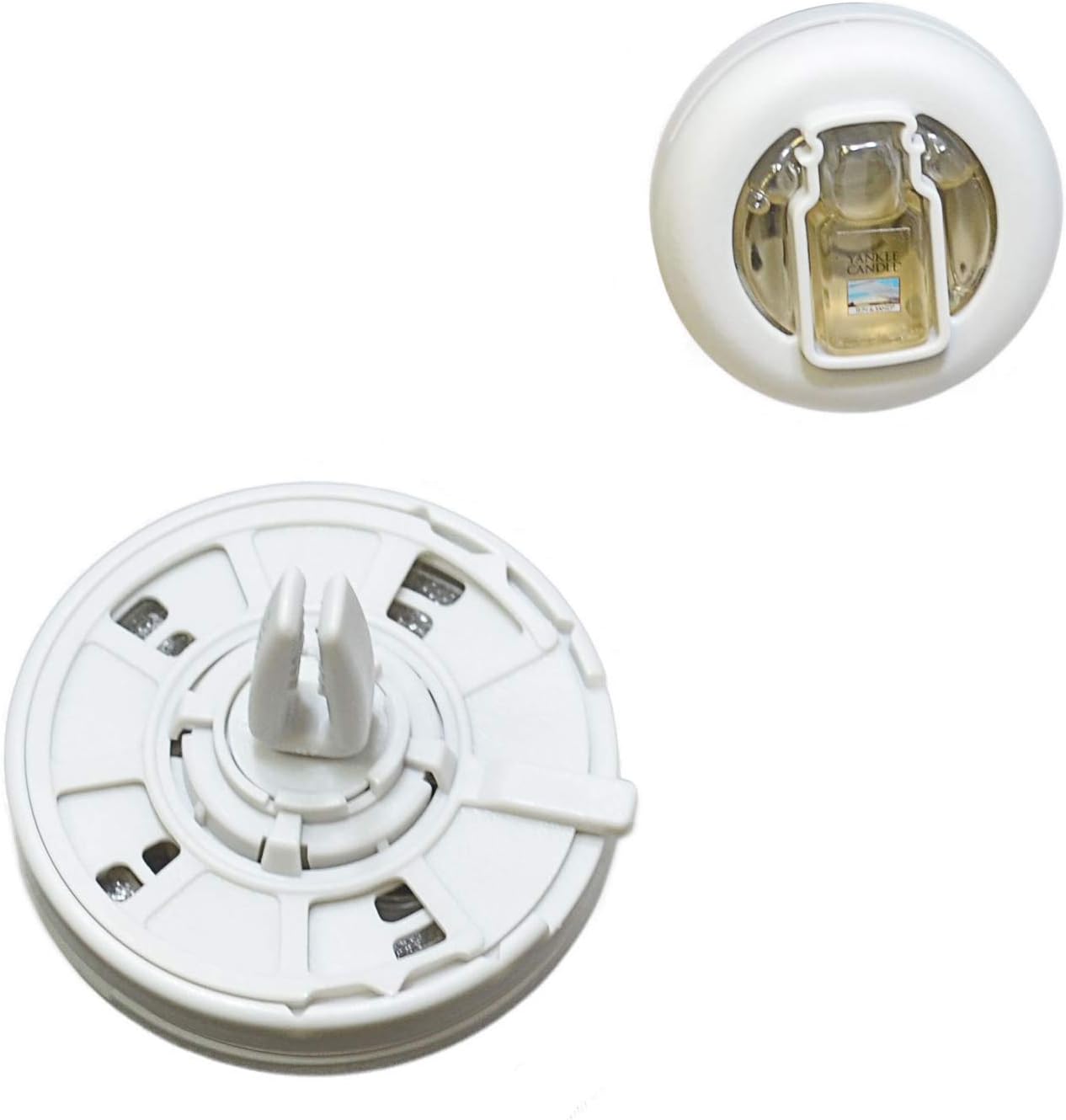 Yankee Candle Car Freshener Smart-Scent Vent Clips, 4-PACK (Sun & Sand)