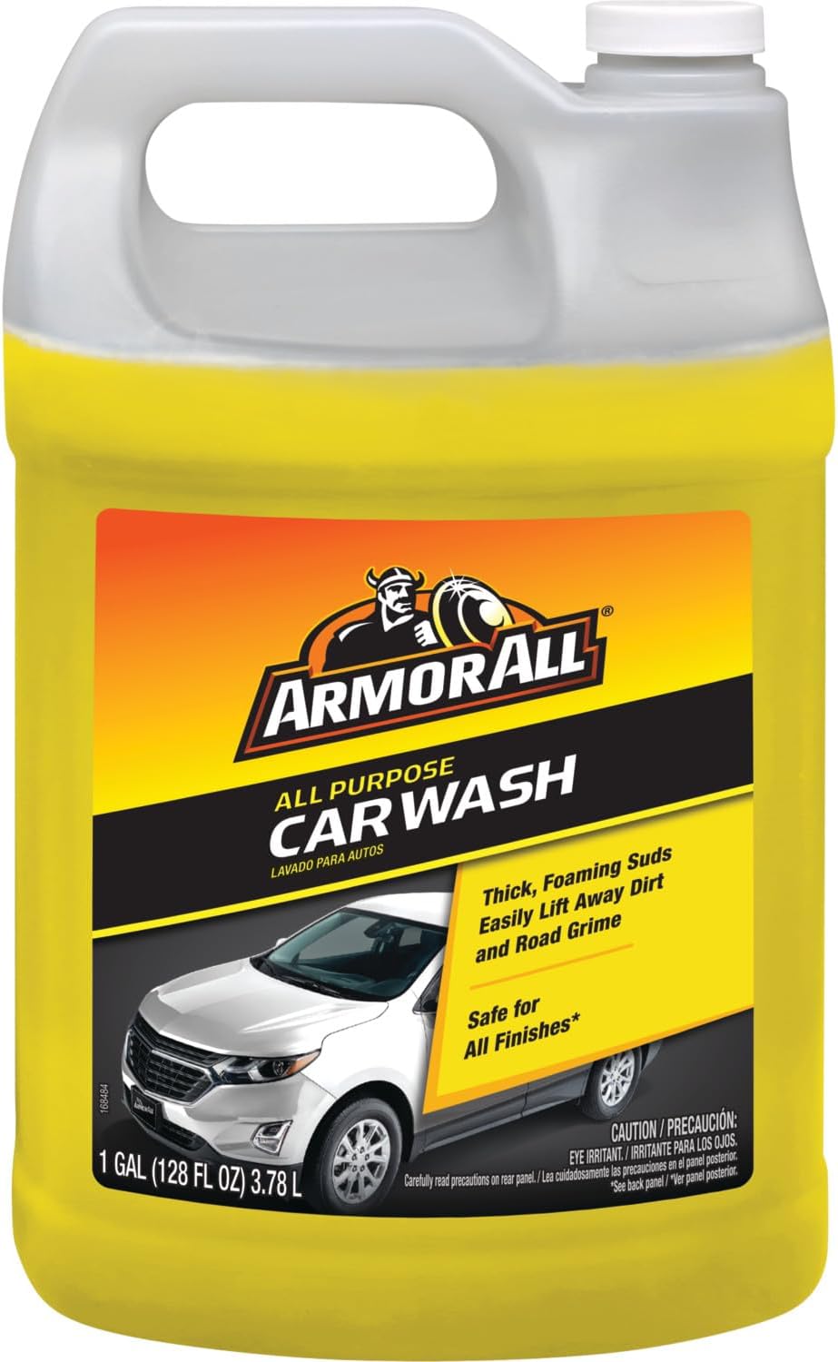 Armor All All-Purpose Car Wash, 1 Gal Bottle, Car Wash Soap Easily Lifts Away Dirt and Road Grime