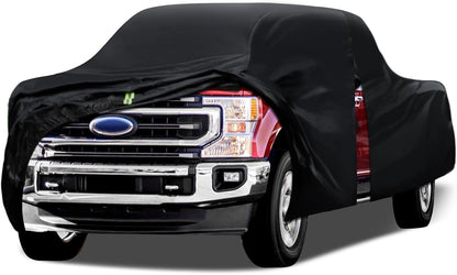 6 Layers Car Cover Waterproof All Weather for Automobiles, Size A3 with Zipper Cotton Fit for Toyota Camry, Honda Accord, Ford Mustang, Chevy Camaro/Malibu,Kia Optima/K5 (187-198 inch)