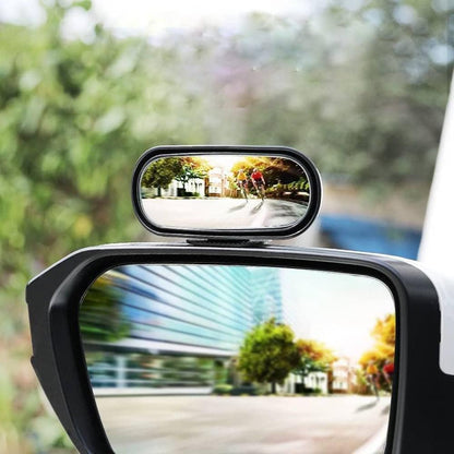 Blind Spot Mirror for Car 2 Pack, Adjustable Convex Wide-Angle Blindspot Mirrors, 360° Rotatable Small Stick-On Blind Side Mirror for Cars, SUVs & Trucks