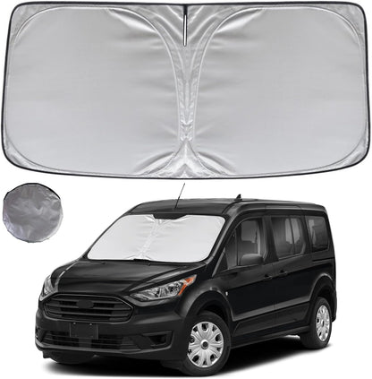 KAYZT Windshield Sun Shade for 2019-2025 2026 Chevy Silverado 1500 /GMC Sierra 1500 2500HD 3500HD Foldable Sunshade Front Window Custom Fit Car Accessories - Colors B
