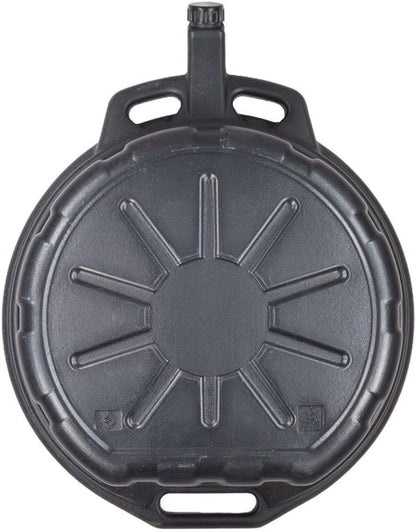Mytee Products Automotive Oil Drain Pan - Black Plastic Anti Splash, Motor Large Oil Drip Catcher Pan for Changing Oil, Spill-Proof Design - 4.25-Gallon