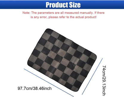 Car Trunk Cargo Liner, 38"×29" Scratch-Resistant Car Floor Mat, Washable Auto Trunk Protective Mat, Fashionable Vehicle Interior Decoration Accessories for SUVs, Trucks (Style1)
