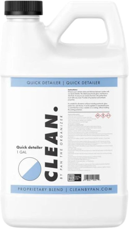 Clean. Quick Detailer – High-Performance Vehicle Detailer for Exterior Surfaces of All Vehicles – Removes Dirt, Dust & Smudges – Restores Shine – Streak-Free Finish – 16oz Spray