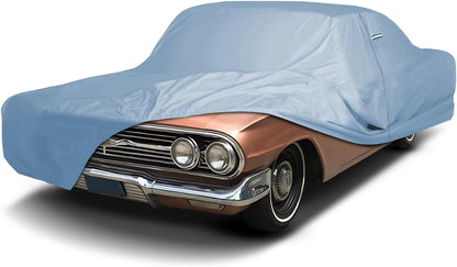 iCarCover Premium Car Cover for 1970-1972 Chevy Monte Carlo Heavy Duty Waterproof All-Weather Automobiles Custom Fit Indoor Outdoor UV Snow Protection Covers with Straps and Bag - Colors A
