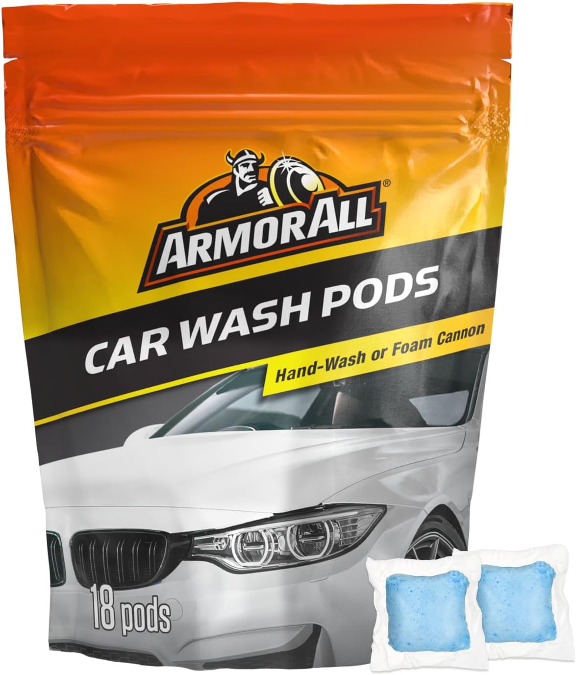 Armor All Microfiber Car Wash Mitt, Car Wash Supplies for Cars, Trucks and Motorcycles