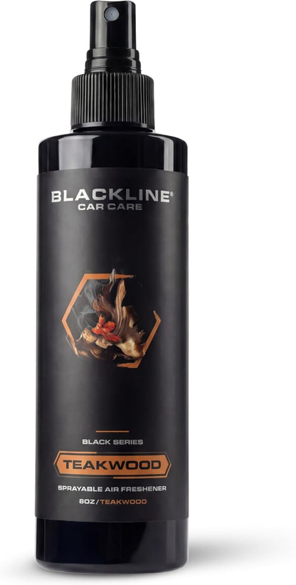 Blackline Car Care - Ocean Breeze Car Air Freshener Spray, Premium Odor Eliminator for Cars, Trucks, RVs, SUV, or Home Use - 8 fl OZ - Air Freshener - Ocean Breeze Spray