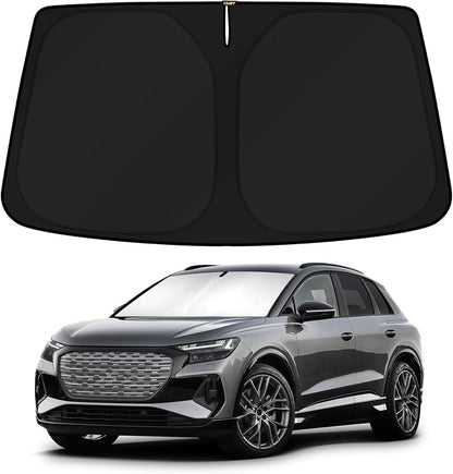 KUST Windshield Sun Shade for Toyota RAV4 2019-2022 2023 2024 2025 2026 Window Accessories Shade Sun Visor Cover Foldable Block UV Rays - Colors C
