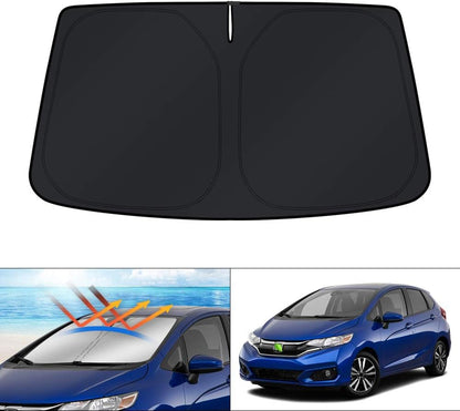 KUST Windshield Sun Shade for Toyota RAV4 2019-2022 2023 2024 2025 2026 Window Accessories Shade Sun Visor Cover Foldable Block UV Rays - Colors C