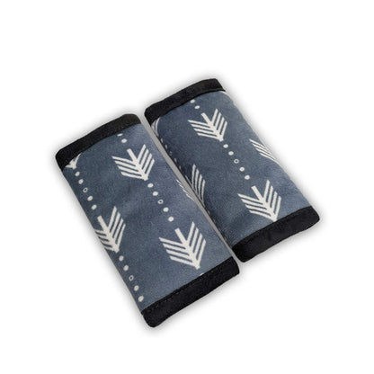 Car Seat Strap Covers for Baby Kids, Seat Belt Covers Strap Pads Cushion for boy Girl, Protect Neck and Shoulder rubbing, Anti-Slip Design, Universal for Stroller/Carrier/Pushchair Grey