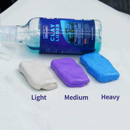 Clay Bar 3 Pack 300g(3x100g) Car Detailing Magic Clay Bars, Auto Clean Wash Bars, Deeply Cleanse The Paint Surface (Medium)