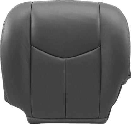 NLQR #522 Light Tan Front Driver Bottom Replacement Seat Cover Microfiber Leather Compatible with Chevy Avalanche Tahoe Suburban GMC Yukon XL 2003 2004 2005 2006