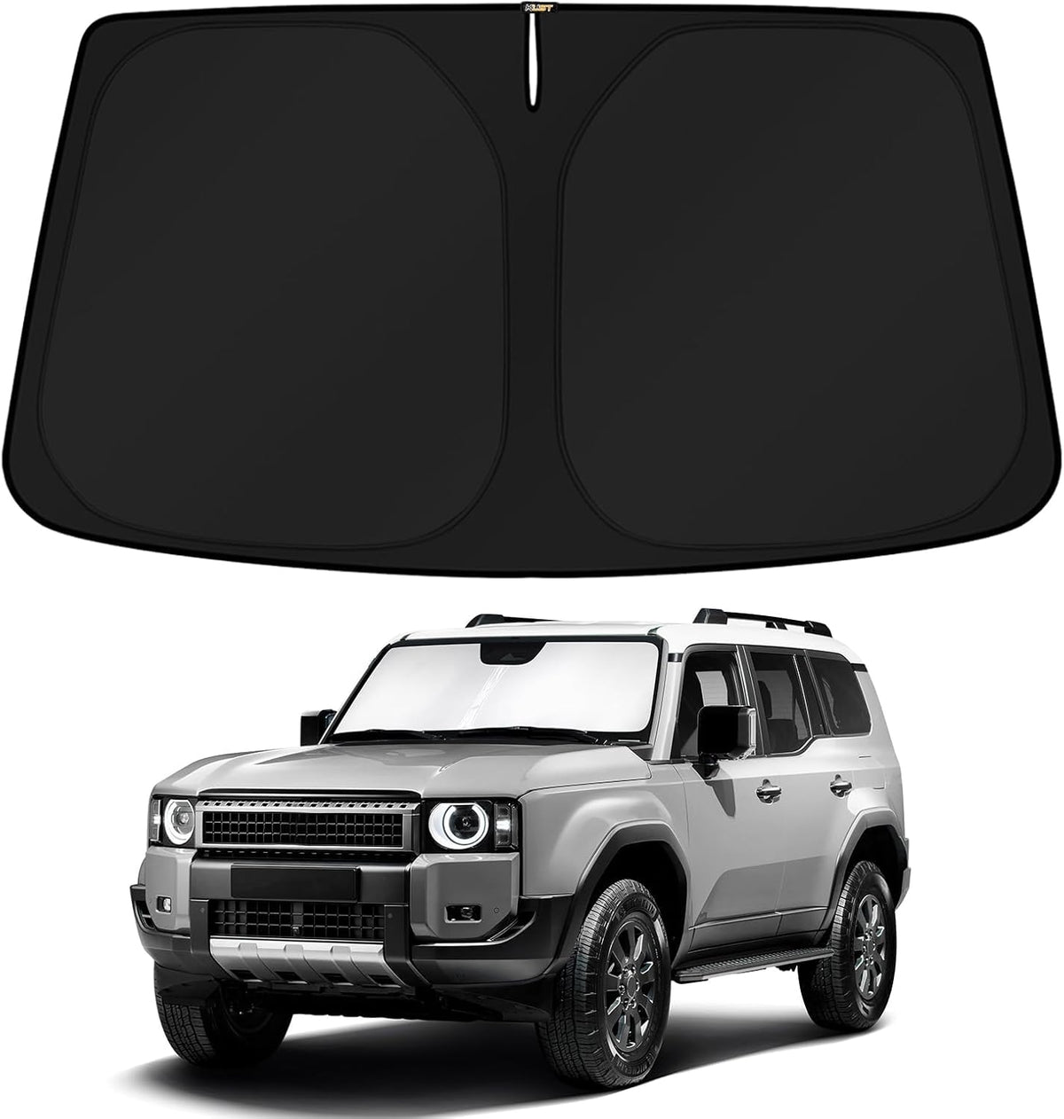 KUST Windshield Sun Shade for Toyota RAV4 2019-2022 2023 2024 2025 2026 Window Accessories Shade Sun Visor Cover Foldable Block UV Rays - Colors G