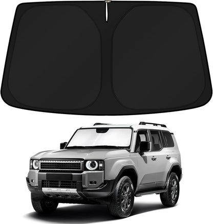 KUST Windshield Sun Shade for Toyota RAV4 2019-2022 2023 2024 2025 2026 Window Accessories Shade Sun Visor Cover Foldable Block UV Rays - Colors G