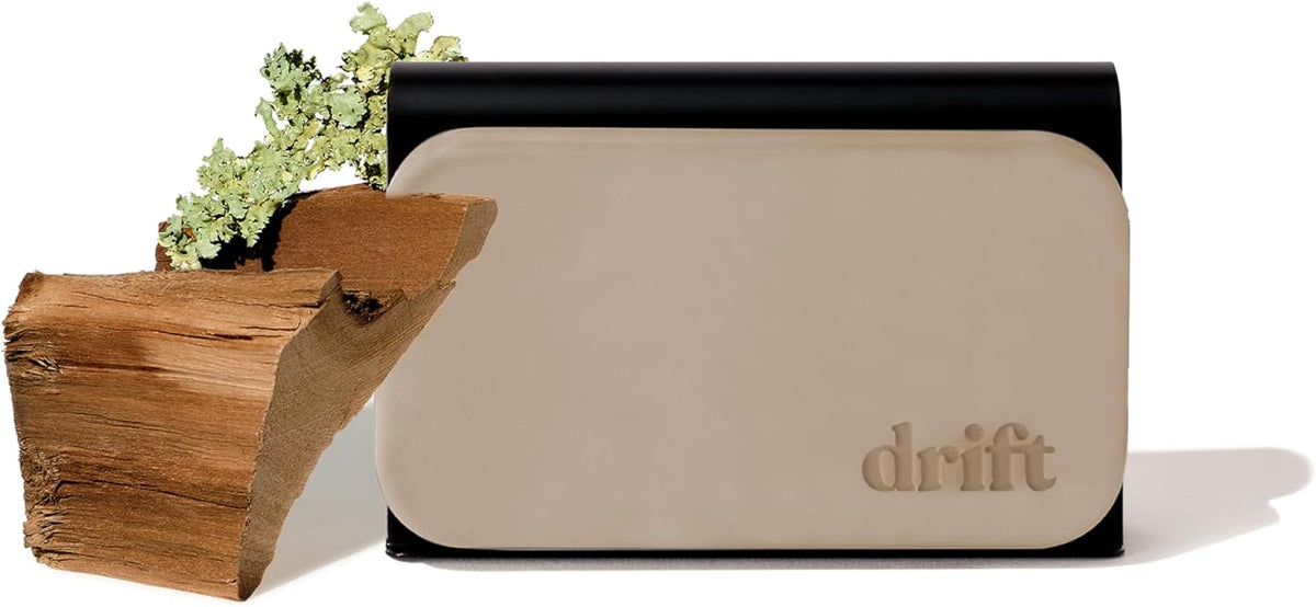 Drift Car Air Freshener - Stone Air Freshener Car Odor Eliminator - Long Lasting Scent - Auto Accessories - Metal Clip - Essential Oils - Clean Ingredients - Open Air Scent Starter Kit